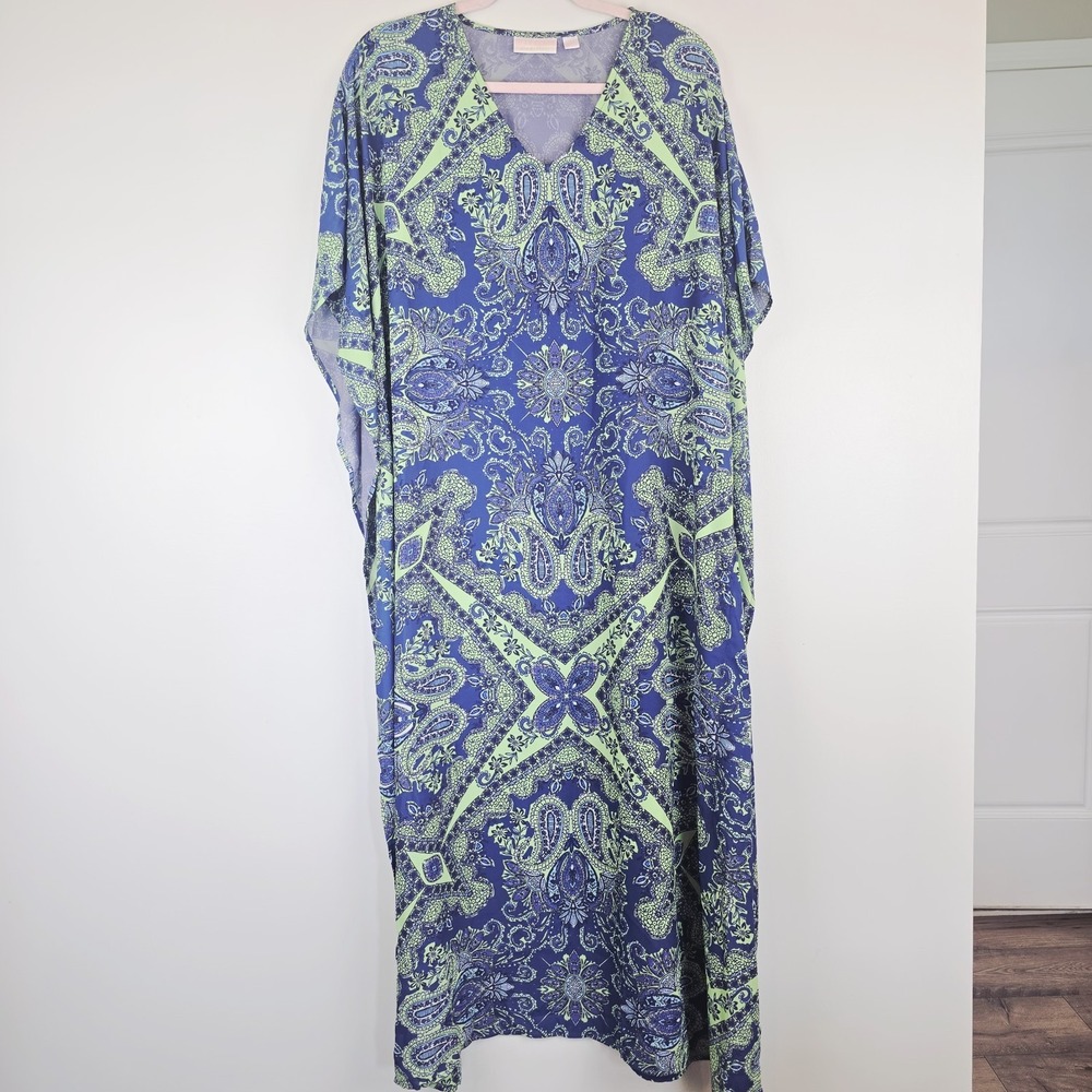 Bellisima by Kim Gravel Sz Medium Poncho Dress-Twilight.B94